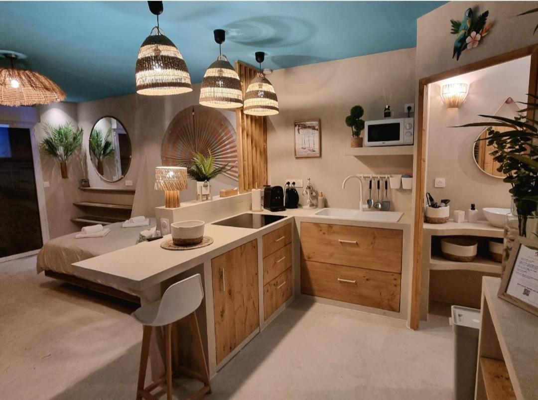 Les Spas De La Mer, Appart&Spa Aloha, 100M De La Plage, Plein Coeur Du Grau Ле-Гро-дю-Руа Экстерьер фото