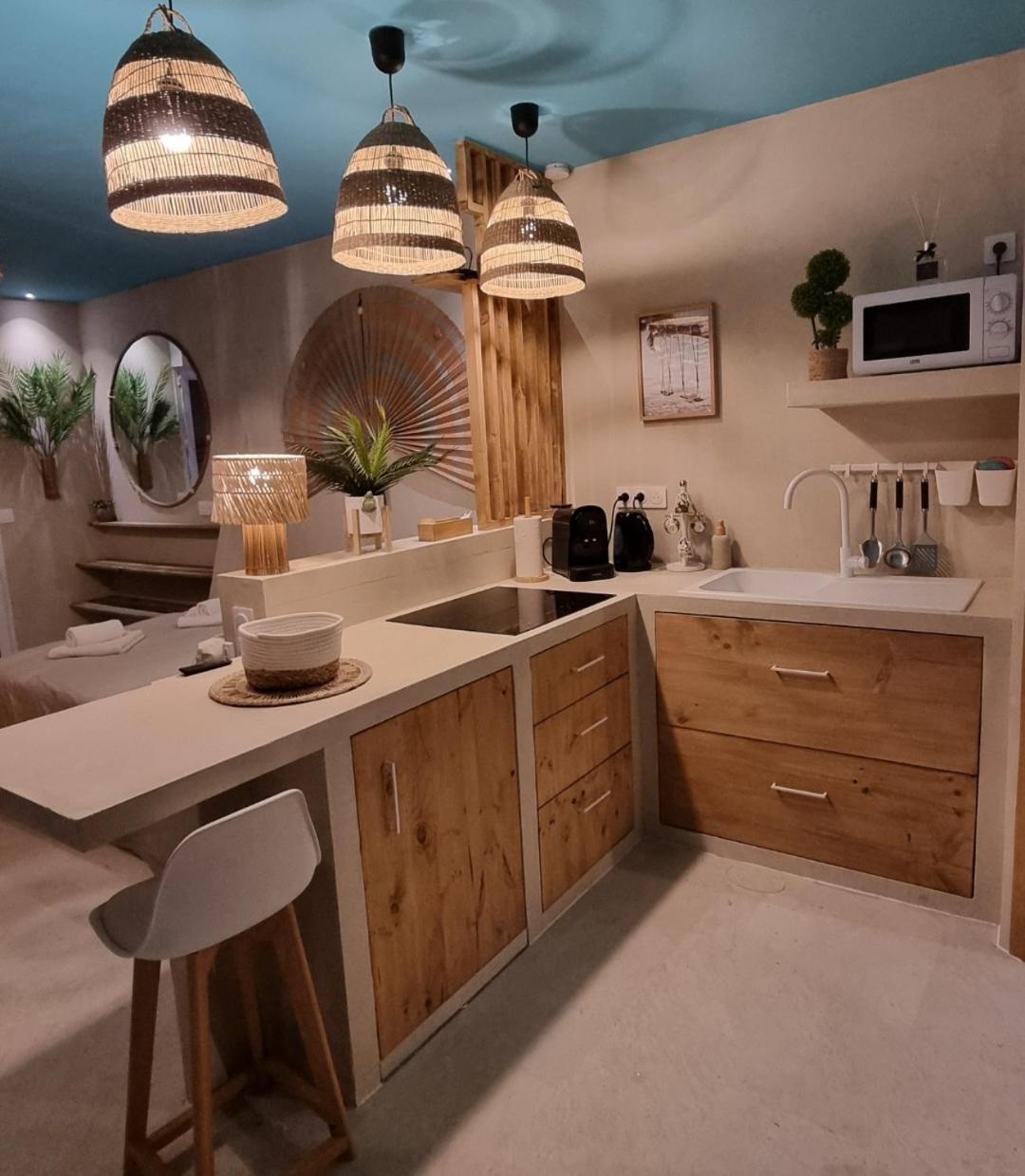 Les Spas De La Mer, Appart&Spa Aloha, 100M De La Plage, Plein Coeur Du Grau Ле-Гро-дю-Руа Экстерьер фото