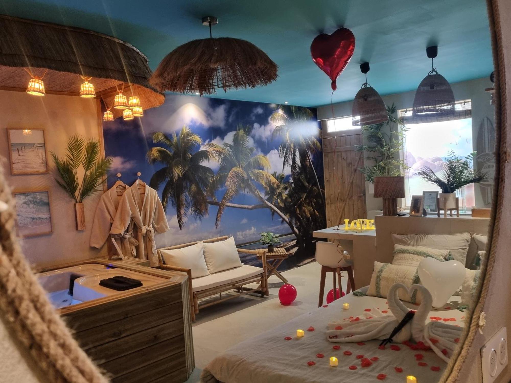 Les Spas De La Mer, Appart&Spa Aloha, 100M De La Plage, Plein Coeur Du Grau Ле-Гро-дю-Руа Экстерьер фото