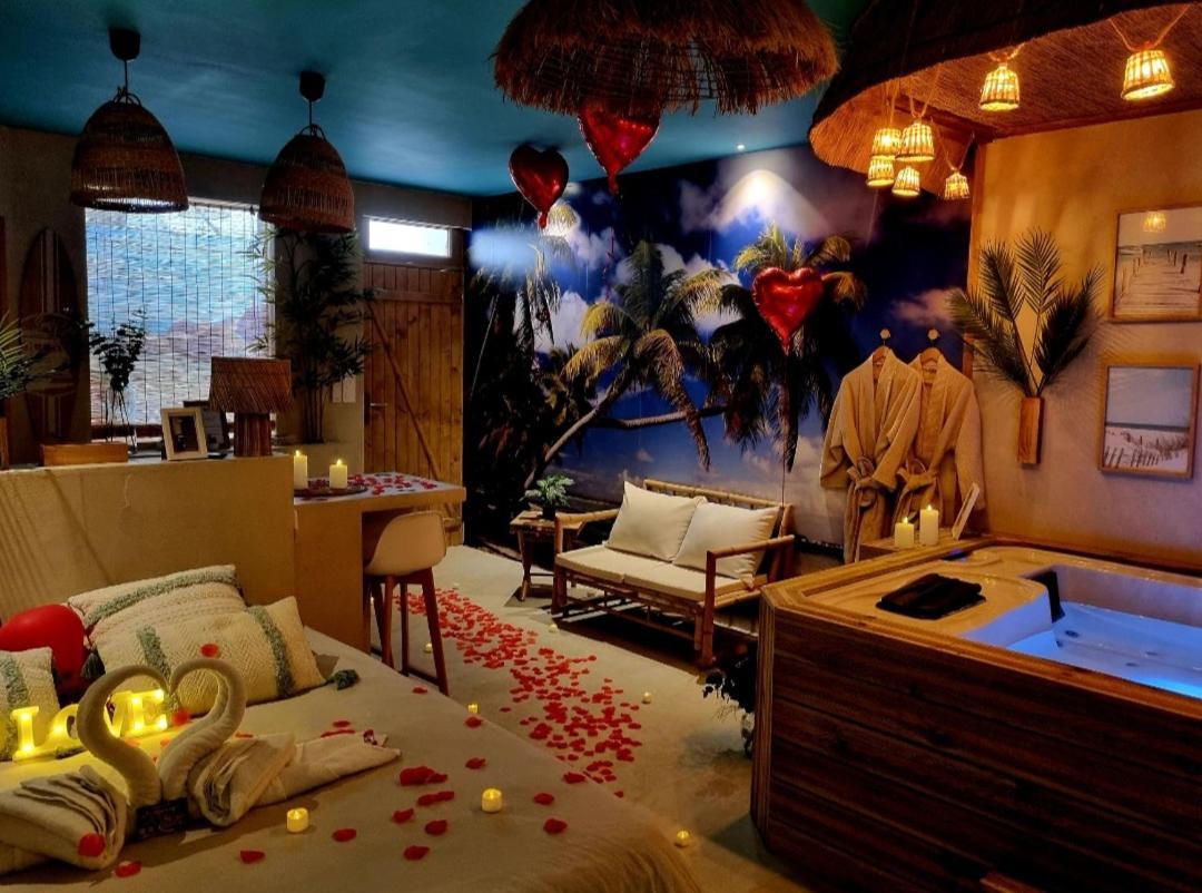 Les Spas De La Mer, Appart&Spa Aloha, 100M De La Plage, Plein Coeur Du Grau Ле-Гро-дю-Руа Экстерьер фото